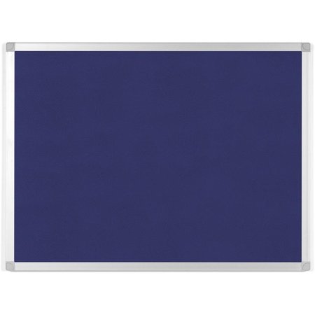 DAVENPORT & CO 36 x 48 in. Ayda Fabric Bulletin Board - Blue DA2656482